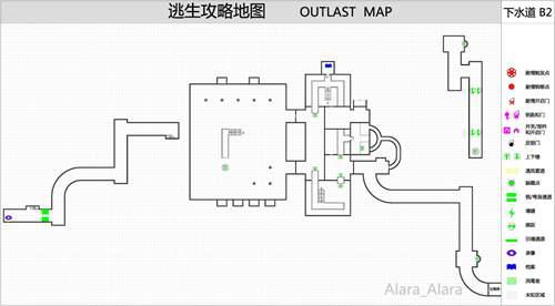 逃生Outlast 攻略地图