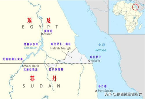世界地图苏丹 苏丹地图