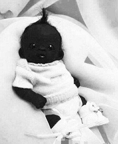 南非世界上最黑的小孩图片